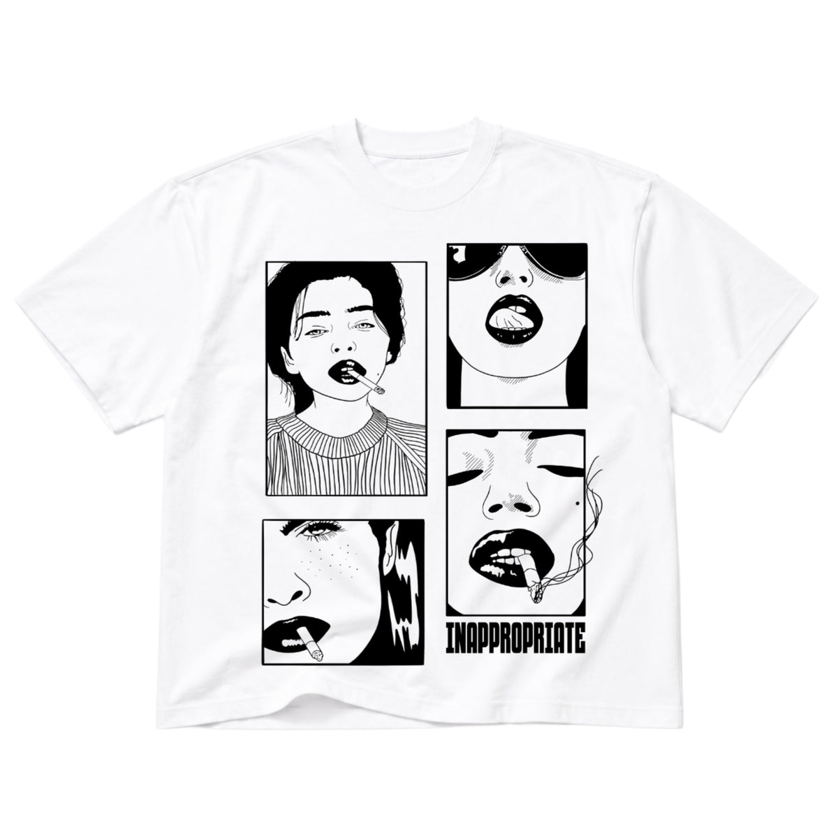 Smoking Section - Oversized Tee