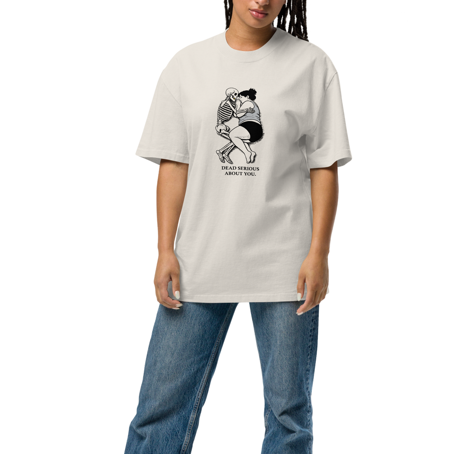 Dead Serious - Oversized Graphic T-Shirt