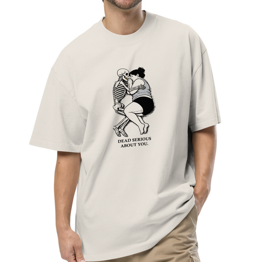 Dead Serious - Oversized Graphic T-Shirt