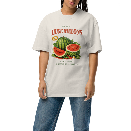 Huge Melons - Oversized Graphic T-Shirt