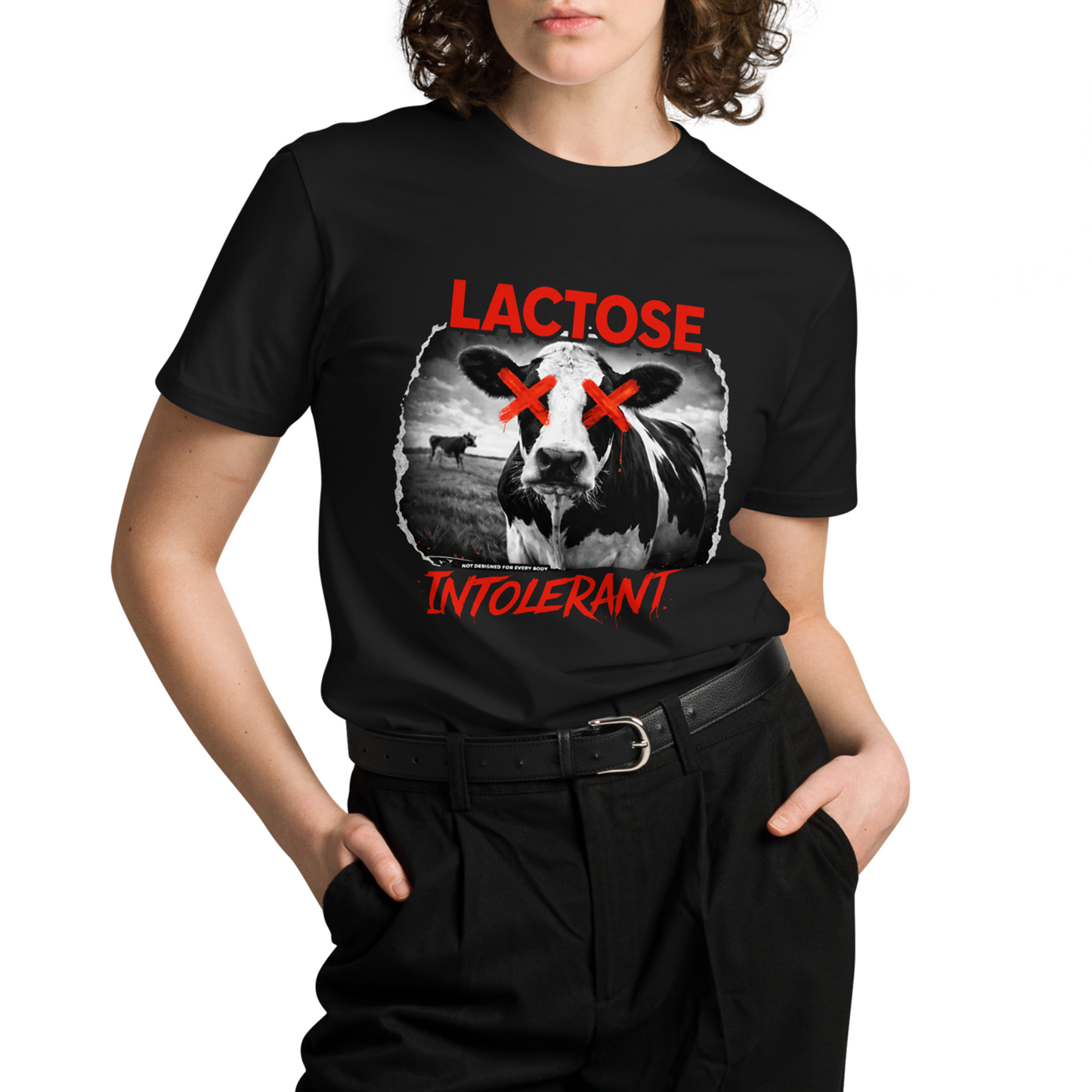 Lactose Intolerant - Premium Graphic T-Shirt