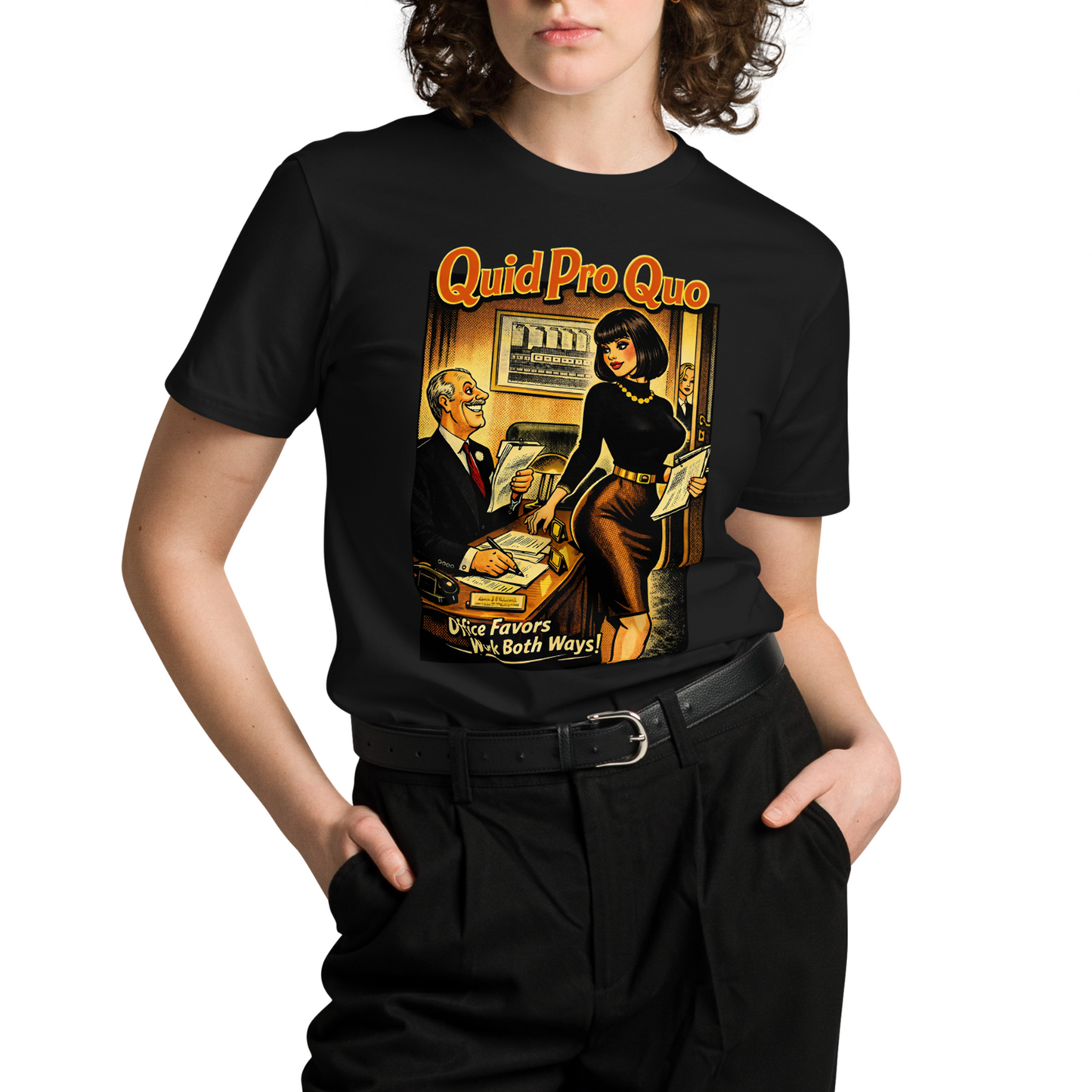 Quid Pro Quo - Premium Graphic T-Shirt