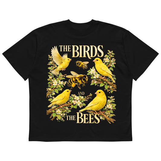 Birds and the Bees - Oversized Tee